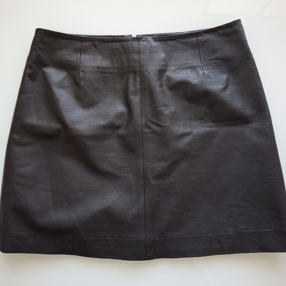 BB Dakota Black Mini A-Line Skirt